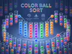 খেলা Colored Ball Sort