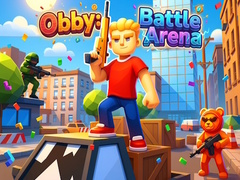 খেলা Obby: Battle Arena