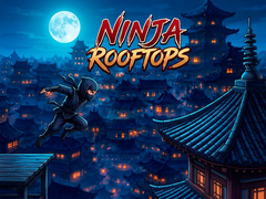 খেলা Ninja Rooftops