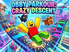 খেলা Obby Parkour: Crazy Descent