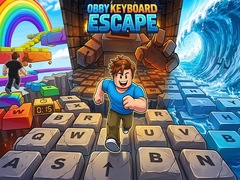 খেলা Obby Keyboard Escape