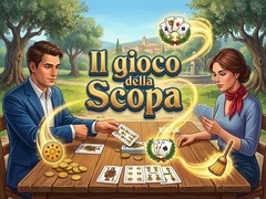 খেলা Il gioco della Scopa