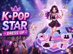 খেলা Kpop Star Dress Up