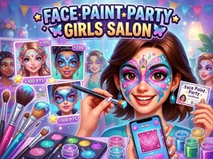 খেলা Face Paint Party Girls Salon