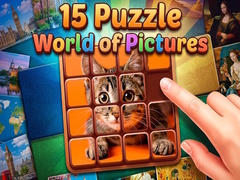 খেলা 15 Puzzle: World of Pictures