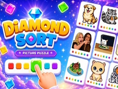 খেলা Diamond Sort: Picture Puzzle