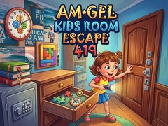 খেলা Amgel Kids Room Escape 419