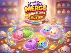 খেলা Squishy Merge: Dumplings and Butter