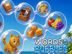 খেলা Words and Bubbles