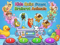 খেলা Kids Quiz: Guess Brainrot Animals 