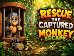 খেলা Rescue the Captured Monkey Escape