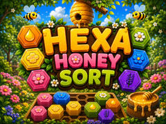 খেলা Hexa Honey Sort