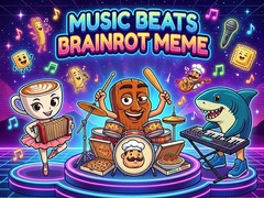 খেলা Music Beats Brainrot Meme 