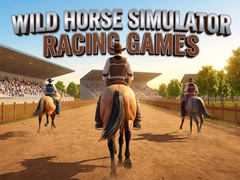 খেলা Wild Horse Simulator Racing Games