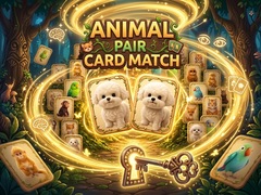 খেলা Animal Pair Card Match