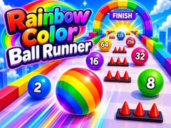 খেলা Rainbow Color Ball Runner