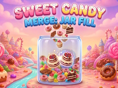 খেলা Sweet Candy Merge: Jar Fill