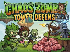 খেলা Chaos Zombie Tower Defense