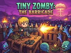 খেলা Tiny Zomby: The Barricade