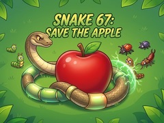 খেলা Snake 67 Save the Apple
