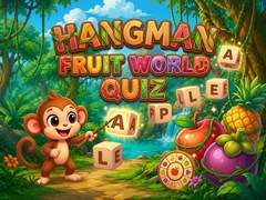 খেলা Hangman Fruit World Quiz
