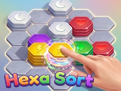 খেলা Hexa Sort
