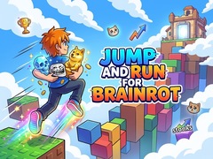 খেলা Jump and Run for Brainrots