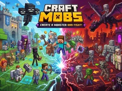 খেলা Craft Mobs: Create a Monster and Fight!