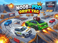 খেলা Noob vs Pro: Drift Tag
