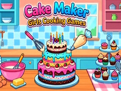 খেলা Cake Maker: Girls Cooking Games