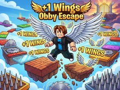 খেলা +1 Wings Obby Escape