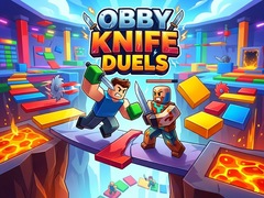 খেলা Obby Knife Duels