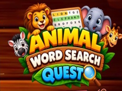 খেলা Animal Word Search Quest