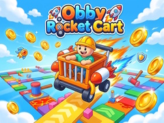 খেলা Obby Rocket Cart