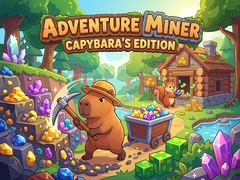খেলা Adventure Miner Capybara's Edition