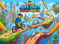 খেলা Bike Obby Draw Pencil