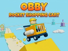 খেলা Obby - Rocket Shopping Cart