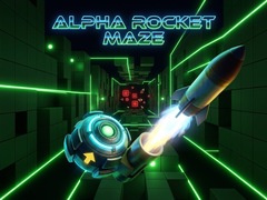 খেলা Alpha Rocket Maze