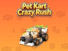 খেলা Pet Kart crazy rush