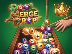 খেলা Pool Merge Drop