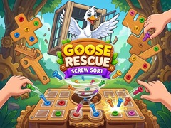 খেলা Goose Rescue: Screw Sort