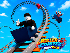 খেলা Roller Coaster: Obby Race