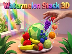 খেলা Watermelon Stack 3D