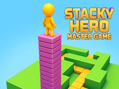 খেলা Stacky Hero Master Game