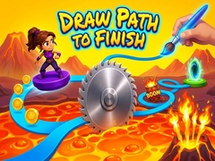 খেলা Draw Path To Finish