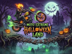খেলা Moto Extreme Halloween Land