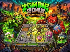 খেলা Zombie 2048: Mutant Evolution