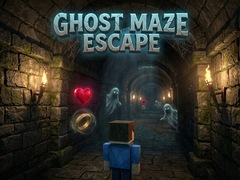 খেলা Ghost Maze Escape