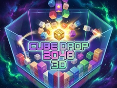 খেলা Cube Drop 2048 3D