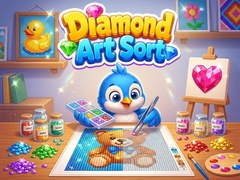 খেলা Diamond Art Sort
